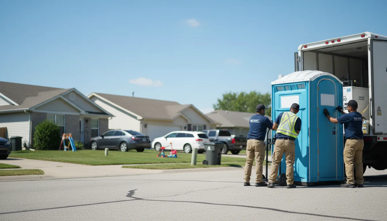 Standard Porta Potty Rentals in Savoy, IL near me